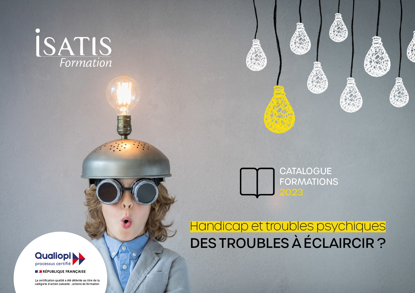 Catalogue ISATIS Formation 2023 / Formations troubles psychiques et handicap psychique